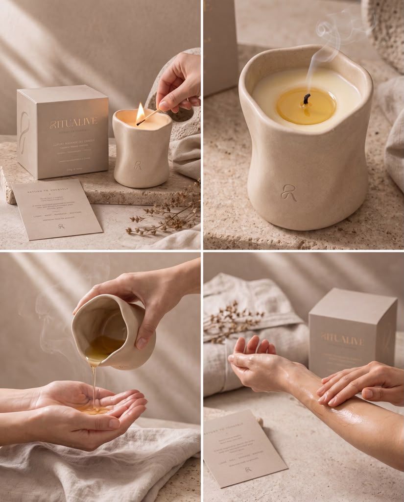 LUXURY MASSAGE OIL CANDLE